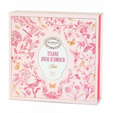 Provence d'Antan Coffret tisane Jour d'amour bio 20 sachets Provence D Antan