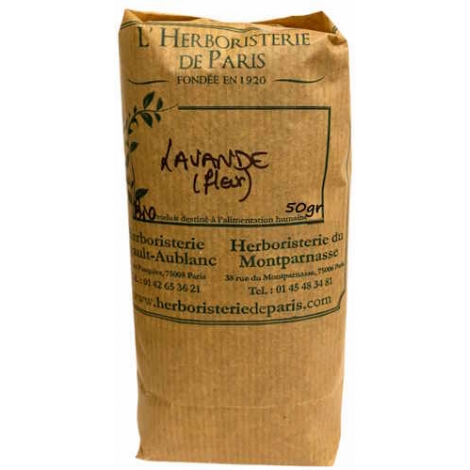 Herboristerie de Paris Tisane Lavande bio 50 gr Herboristerie De Paris