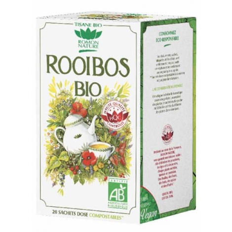 Romon Nature Tisane Rooibos bio 20 sachets 32g Romon Nature