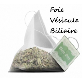 Herboristerie de Paris Tisane Foie Vésicule Biliaire 20 infusettes concentrées de 2gr Herboristerie De Paris