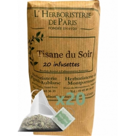 Herboristerie de Paris Tisane du Soir 20 infusettes concentrées de 2gr Herboristerie De Paris
