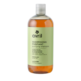 Avril Shampooing Purifiant cheveux gras 500ml contre le sébum excessif Onaturel
