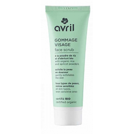 Avril Gommage visage 50 ml Gommage douceur visage Onaturel