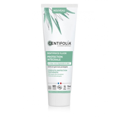 Centifolia Dentifrice Protection intégrale au fluor 75ml Centifolia