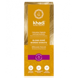 Khadi coloration végétale Blond doré 100gr Khadi
