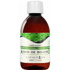Catalyons Bain de bouche bio à l'Argent colloïdal 250ml Catalyons