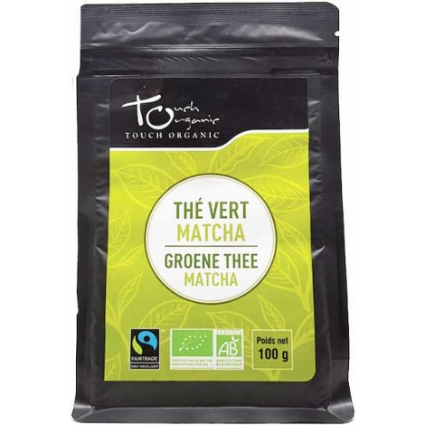 Touch Organic Thé vert BIO Matcha vrac 100g Touch Organic