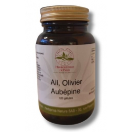 Herboristerie de Paris Ail Olivier Aubépine 120 gélules Herboristerie De Paris