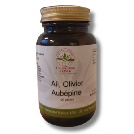 Herboristerie de Paris Ail Olivier Aubépine 120 gélules Herboristerie De Paris