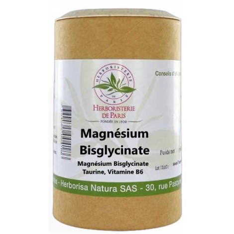 Herboristerie de Paris Magnésium Bisglycinate taurine vitamine B6 120 gélules Herboristerie De Paris