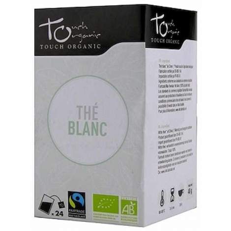 Touch Organic Thé blanc BIO 24 sachets 48g Onaturel