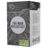 Touch Organic Thé noir breakfast BIO 24 sachets 48g thé de caractère foncé gout renforcé Onaturel
