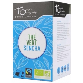 Touch Organic Thé vert Sencha BIO 24 sachets 48g Onaturel