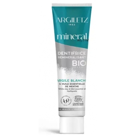 Argiletz Dentifrice Menthe Bio à l'argile blanche 75ml Argiletz