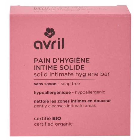 Avril Pain d'hygiène intime solide certifié Bio 110g Avril Beauté