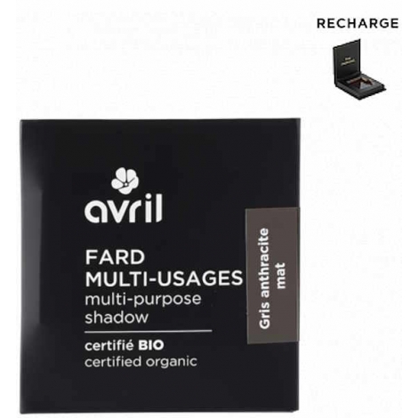 Avril Fard Multi Usages Gris anthracite mat 2.5 g Avril Beauté
