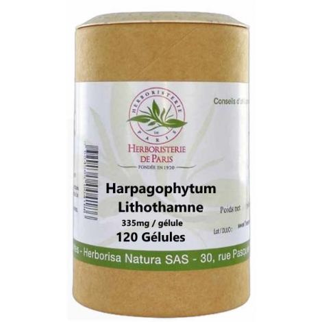 Herboristerie de Paris Harpagophytum Lithothamne 120 Gélules Herboristerie De Paris