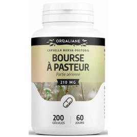 Orgaliane Bourse à pasteur 210mg 200 gélules GPH Diffusion