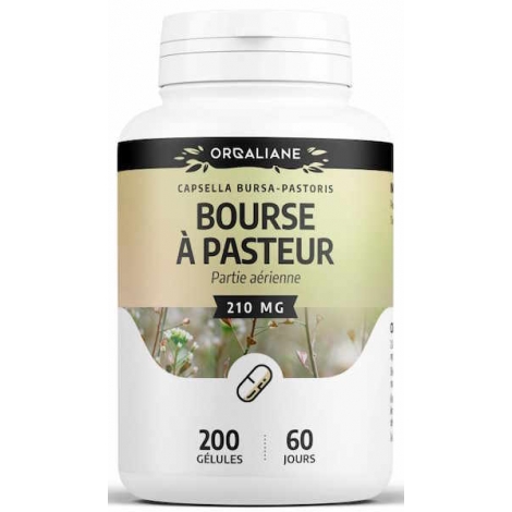 Orgaliane Bourse à pasteur 210mg 200 gélules GPH Diffusion