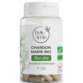 Belle et Bio Chardon marie bio 120 gélules santé du foie Onaturel