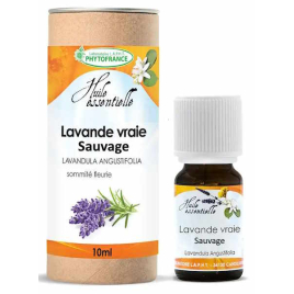 Phytofrance Huile essentielle de Lavande Vraie sauvage 10ml aromathérapie Onaturel