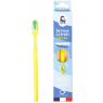Lamazuna Brosse à dents écologique rechargeable Jaune déclic Medium Onaturel