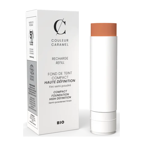 Couleur Caramel Recharge Fond de teint Compact Haute Définition n°13 Beige orangé Couleur Caramel