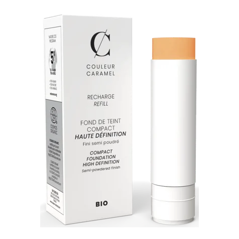 Couleur Caramel Recharge Fond de teint Compact Haute Définition No 12 -  Beige clair