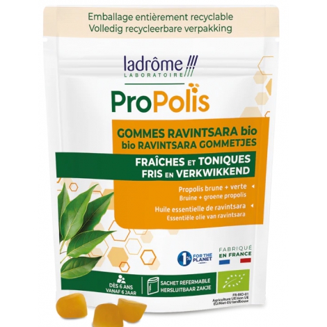 Ladrome Gommes Propolis et Ravintsara 45g