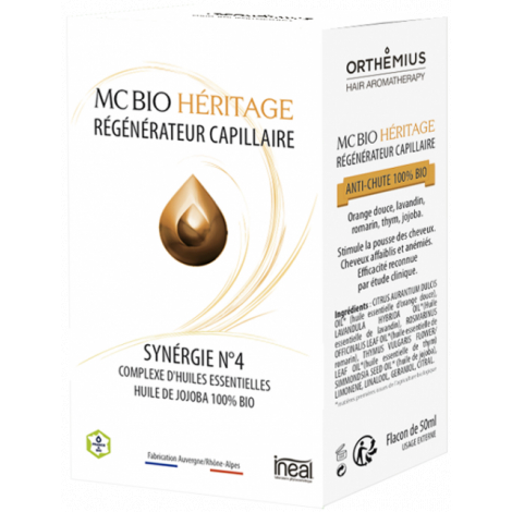 Orthebio Orthemius Régénérateur capillaire MC Bio stimulant anti chute 50ml