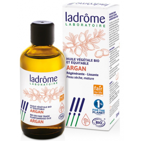 Ladrome Huile végétale d'Argan régénérante et lissante 100ml