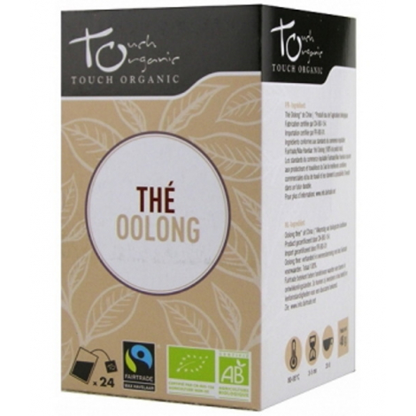 Touch Organic Thé Oolong BIO 24 sachets 48g Touch Organic