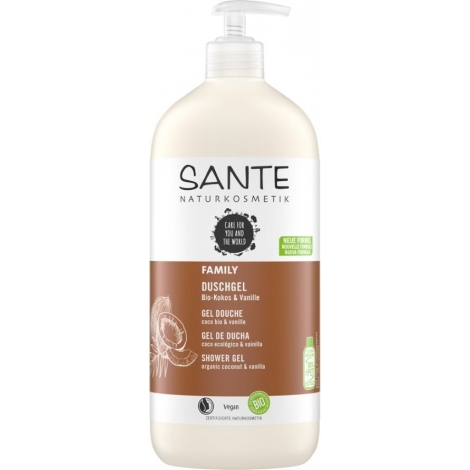 Sante Gel douche Vanille et Coco 950ml Sante