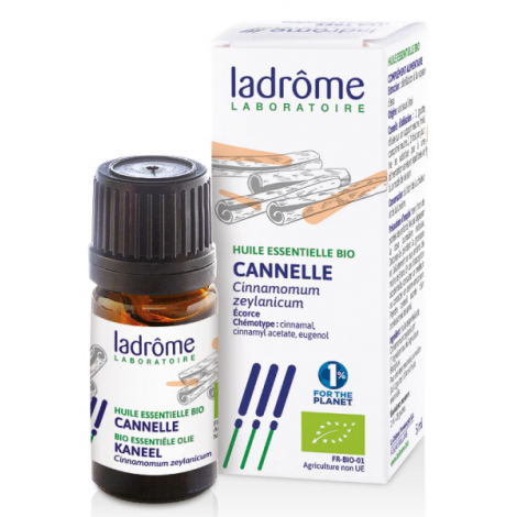 Ladrome Cannelle de Ceylan Bio huile essentielle 5ml