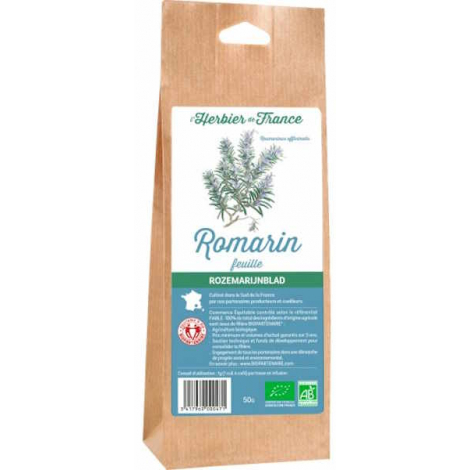 Herbier De France Romarin Feuilles 50g Herbier De France
