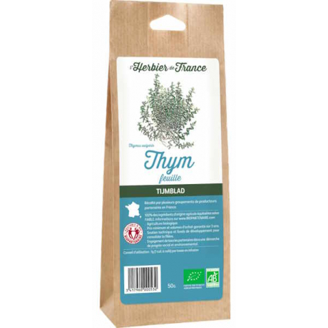 Herbier De France Thym Feuilles 50g Herbier De France