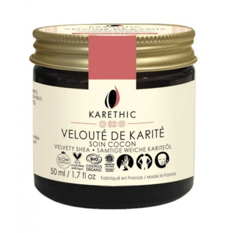 Karethic Velouté de Karité 70% Beurre de Karité parfumé à la Mangue fraîche 50ml