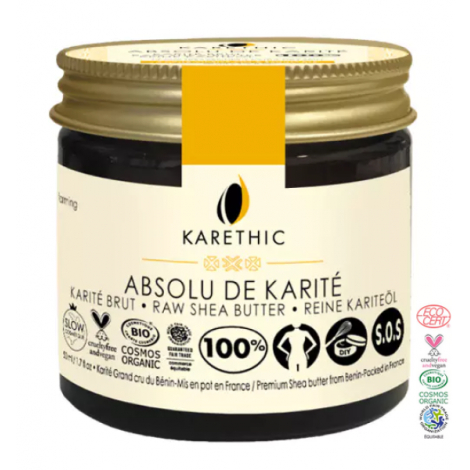 Karethic Absolu de Karité 100% Beurre de Karité 50ml