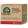 If You Care 60 Moules en papier non blanchi et 100% sans chlore