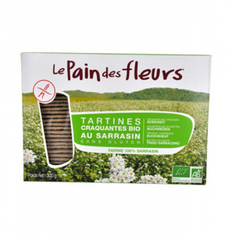 Le Pain Des Fleurs Tartines craquantes au Sarrasin 300g