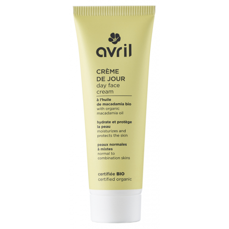 Avril Beauté Crème de jour peau normale et mixte Huile de Macadamia 50 ml Avril Beauté