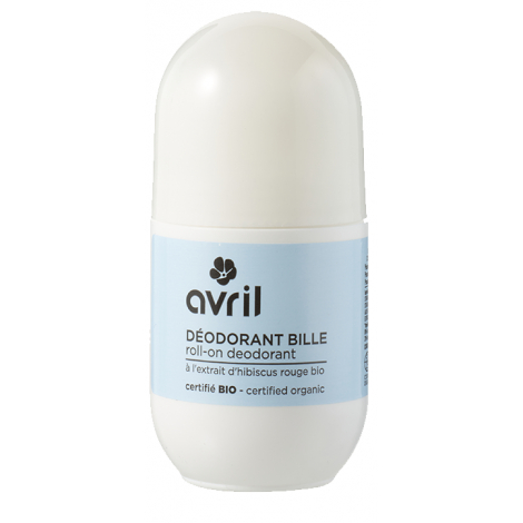 Avril Beauté Déodorant bille femme extrait d'Hibiscus rouge bio 50 ml Avril Beauté