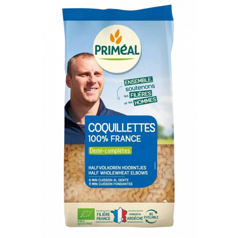 Primeal Coquillettes demi complètes 500g Primeal