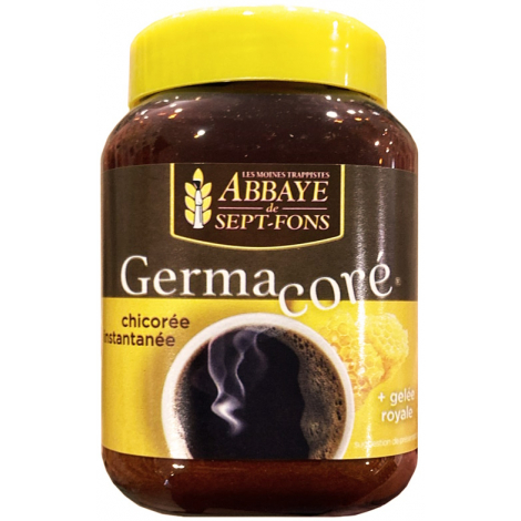 Abbaye de Sept Fons Germacoré Chicorée instantanée avec céréales et gelée royale 100g