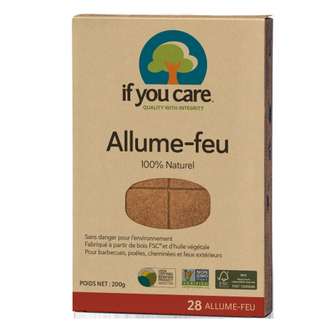 If You Care Allume feu 100% naturel accessoire de barbecue Onaturel