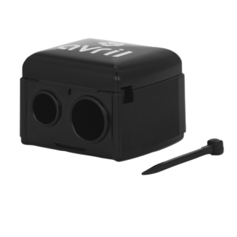 Avril Taille crayon 2 trous avec récupérateur Avril Beauté