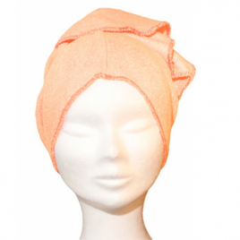 Les Tendances D Emma Serviette à cheveux en Bambou Saumon