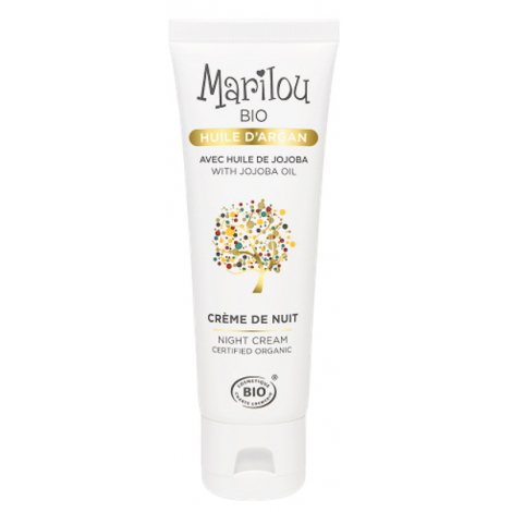 Marilou Bio Crème de nuit à l'huile d'Argan 50ml