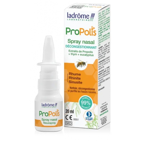 Spray nasal Propolis Bio+ thym et eucalyptus 20ml Ladrome