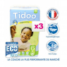 Tidoo Jumbo de 3 X 38 couches Taille 6 : XL 16 30 Kg